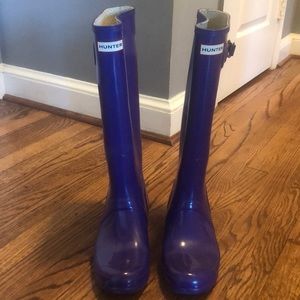 Purple Hunter Boots- Tall